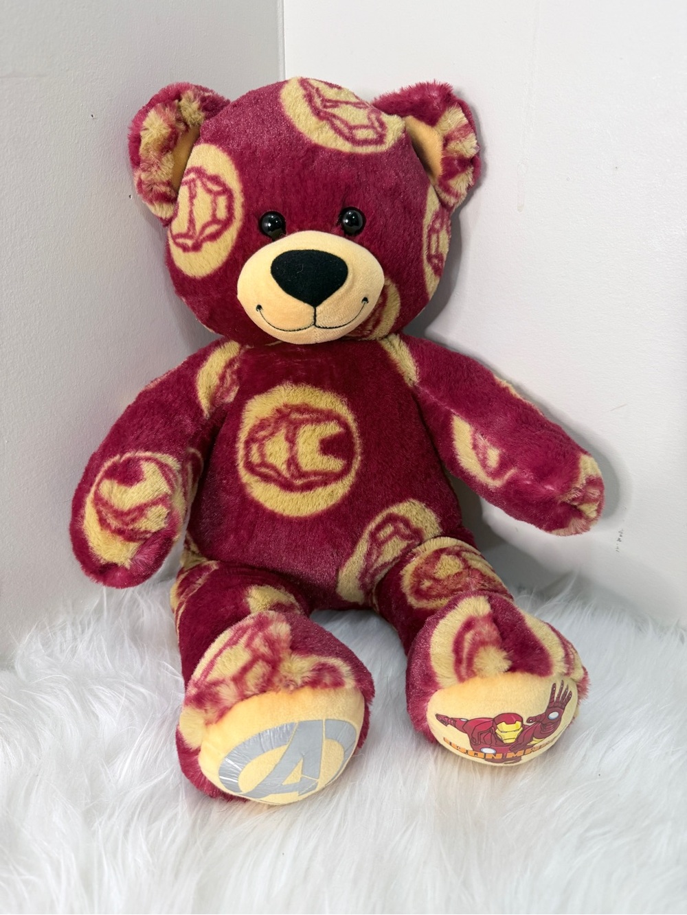 Build-A-Bear Iron Man Plush Bear Avengers 17”